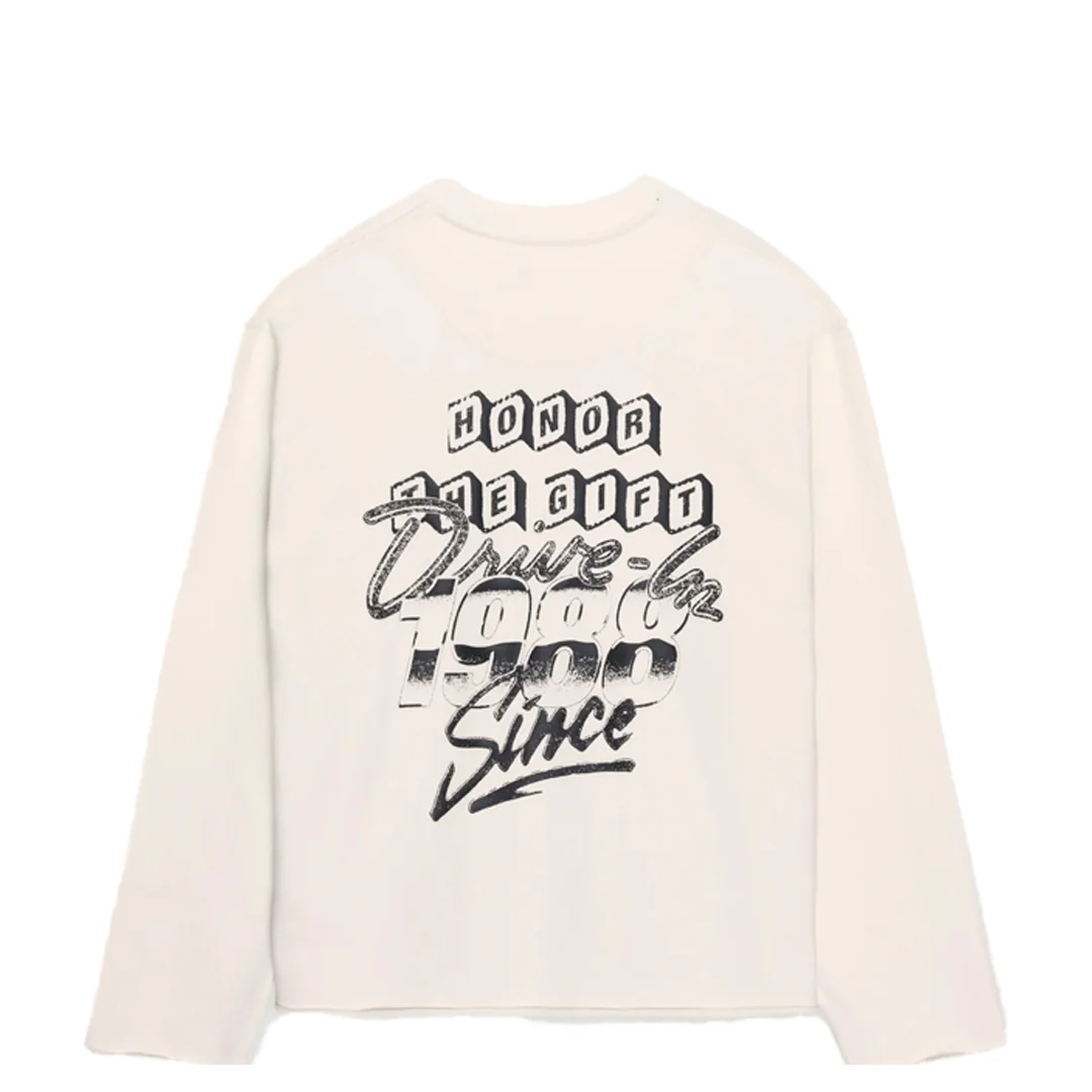 1988 DRIVE IN CREWNECK WHITE - Image 2