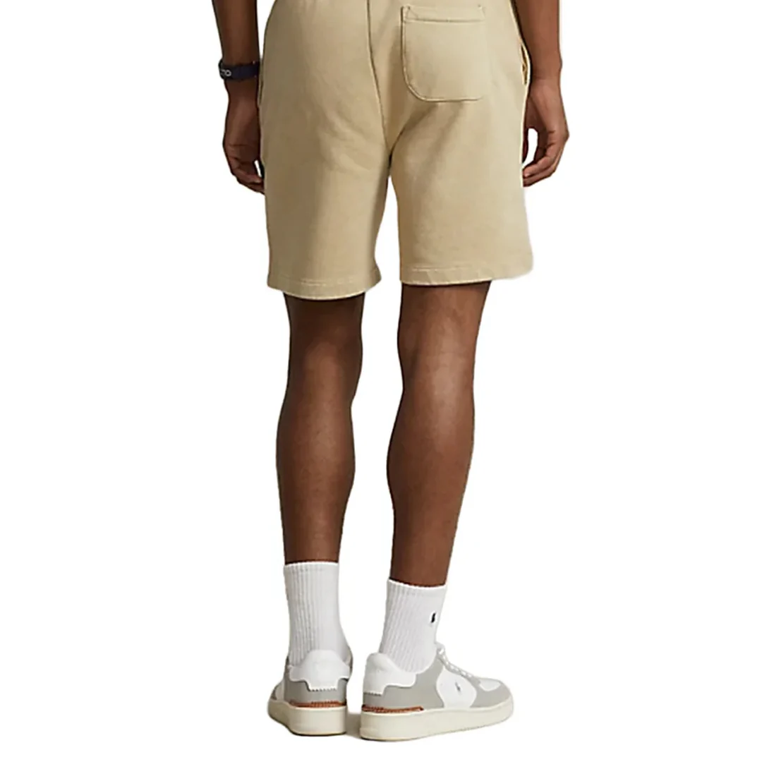 6.5 INCH LOOPBACK FLEECE SHORT COASTAL BEIGE - Image 3