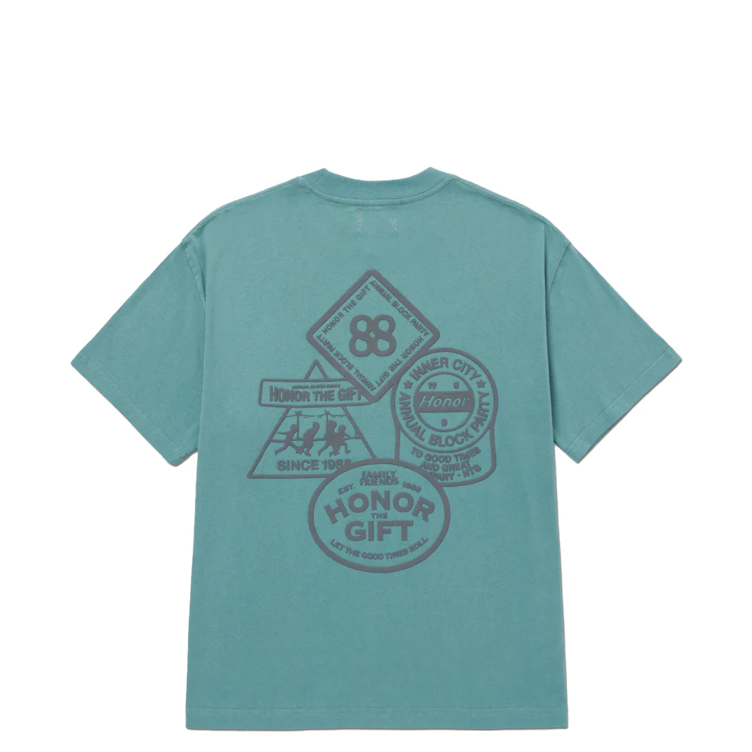 88 BLOCK T-SHIRT GREEN - Image 2