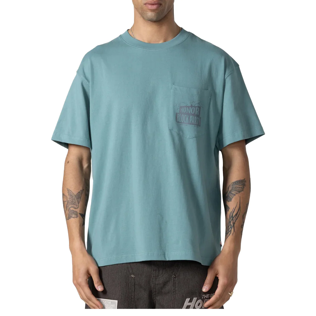 88 BLOCK T-SHIRT GREEN - Image 3
