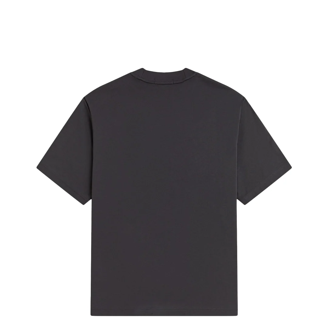 ABSTRACT GRAPHIC PRINT T-SHIRT ANCHOR GREY - Image 3