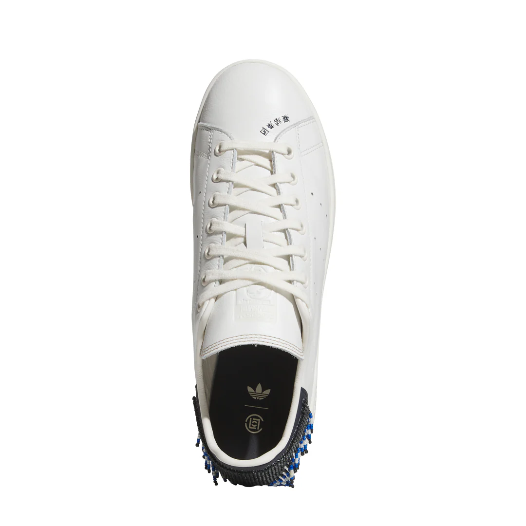 ADIDAS x CLOT STAN SMITH - CORE WHITE/NIGHT NAVY - Image 4