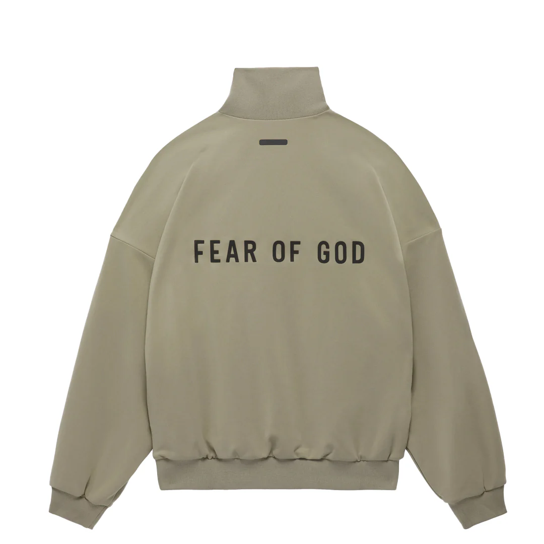 ADIDAS X FEAR OF GOD HALF ZIP JACKET CLAY - Image 2