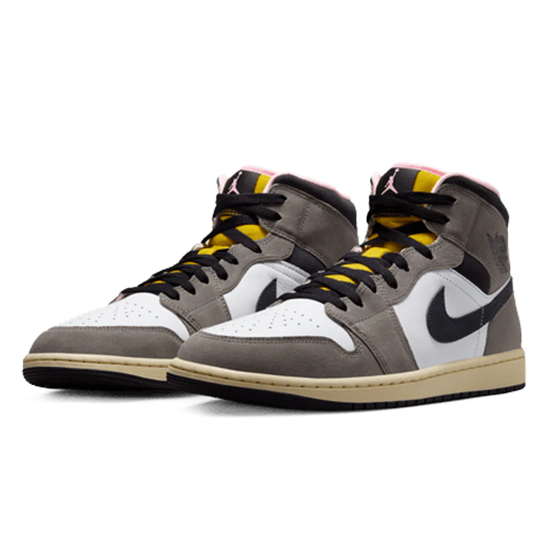AIR JORDAN 1 MID SE OIL GREY/CAVE STONE - Image 2