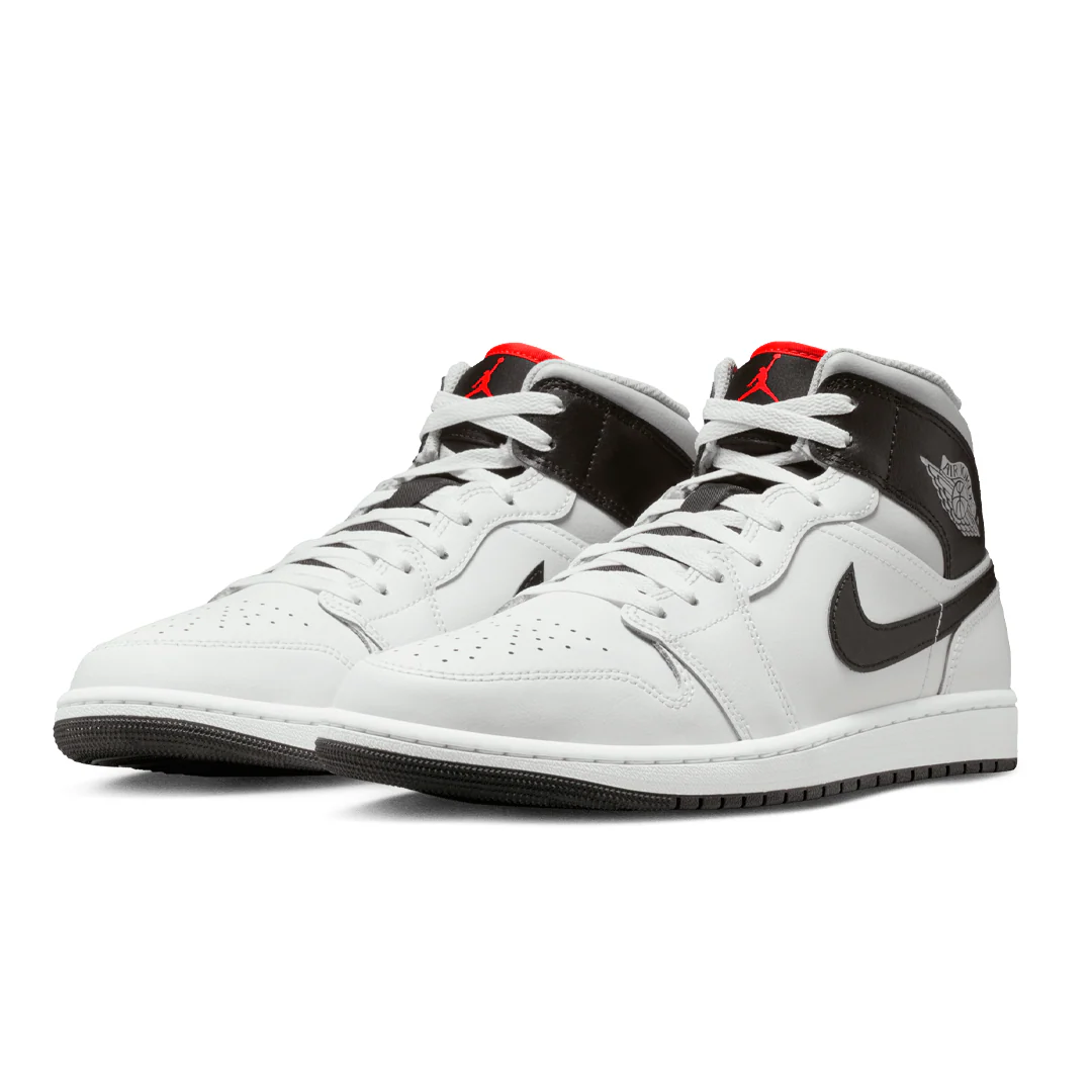 AIR JORDAN 1 MID SUMMIT WHITE - Image 2