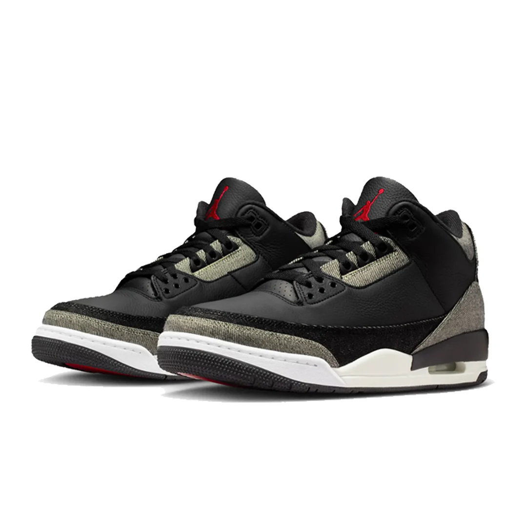 AIR JORDAN 3 X LEVI'S "BLACK AND WHITE" - Image 2