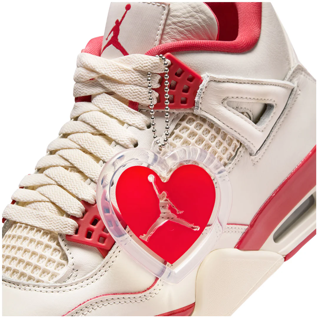 WOMEN'S AIR JORDAN 4 RETRO "SIERRA RED" - Image 4