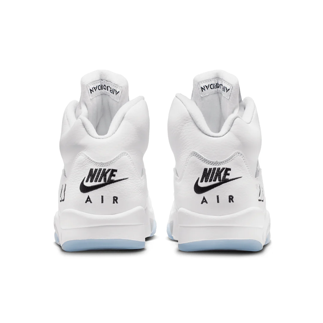 AIR JORDAN 5 RETRO 'WHITE METALLIC' - Image 5