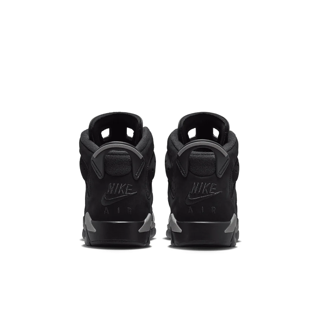 AIR JORDAN 6 RETRO (GS) BLACK/REFLECTIVE SILVER "CAP AND GOWN" - Image 3