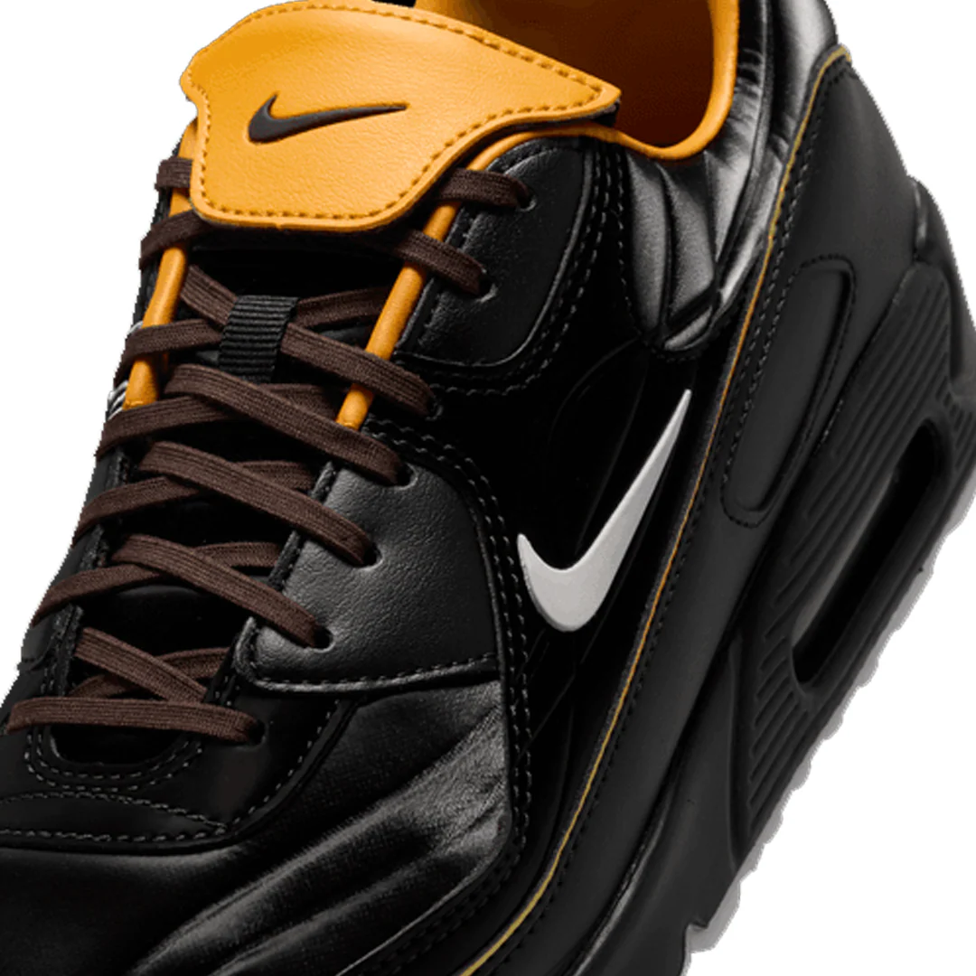 AIR MAX 90 SE BLACK/WHITE & GOLD LEAF-PEAR "MERCURIAL" - Image 6