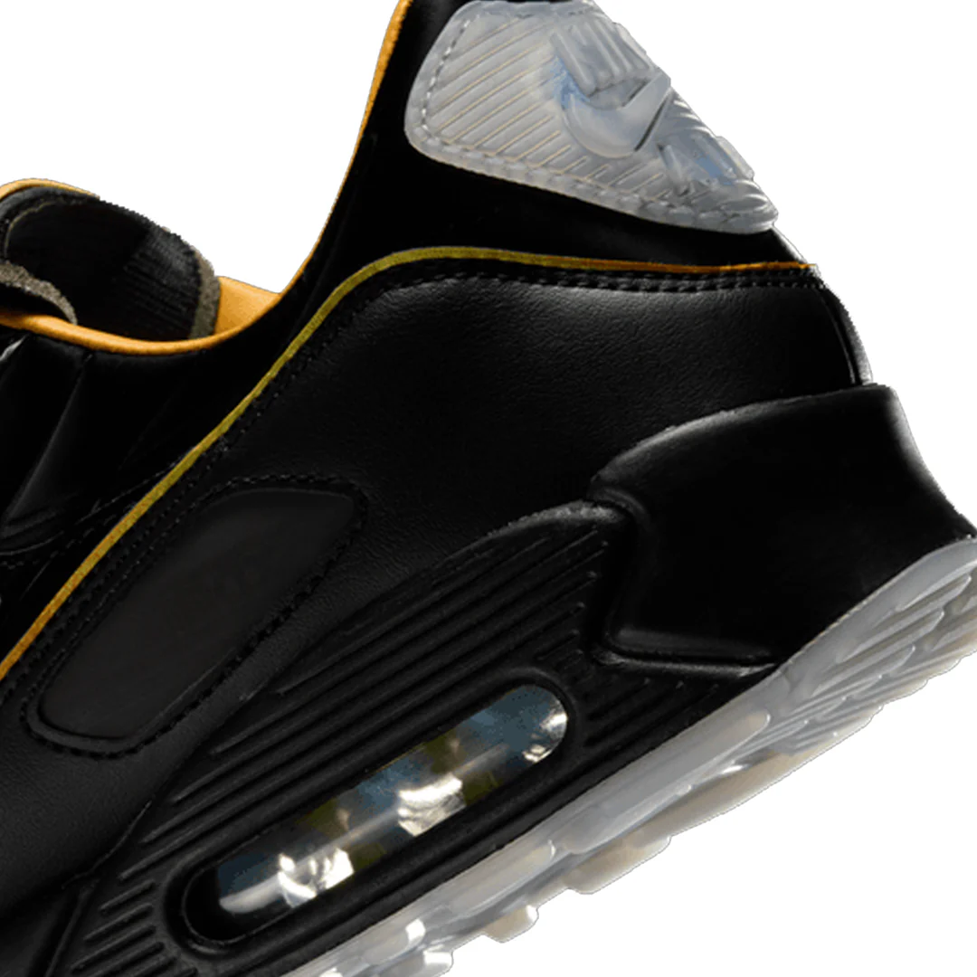AIR MAX 90 SE BLACK/WHITE & GOLD LEAF-PEAR "MERCURIAL" - Image 8