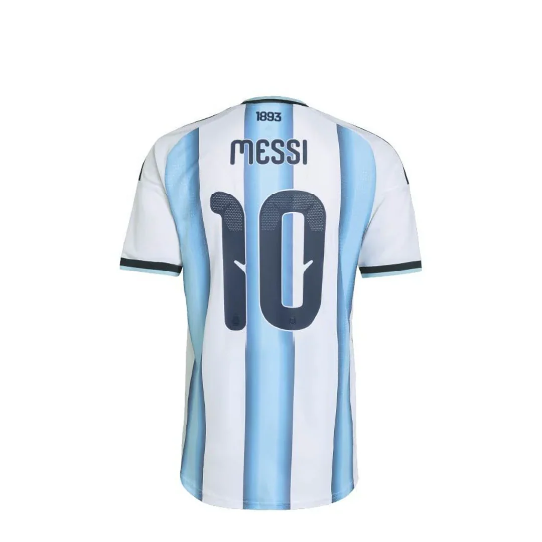 ARGENTINA 26 HOME MESSI AUTHENTIC JERSEY WHITE/LIGHT BLUE - Image 2