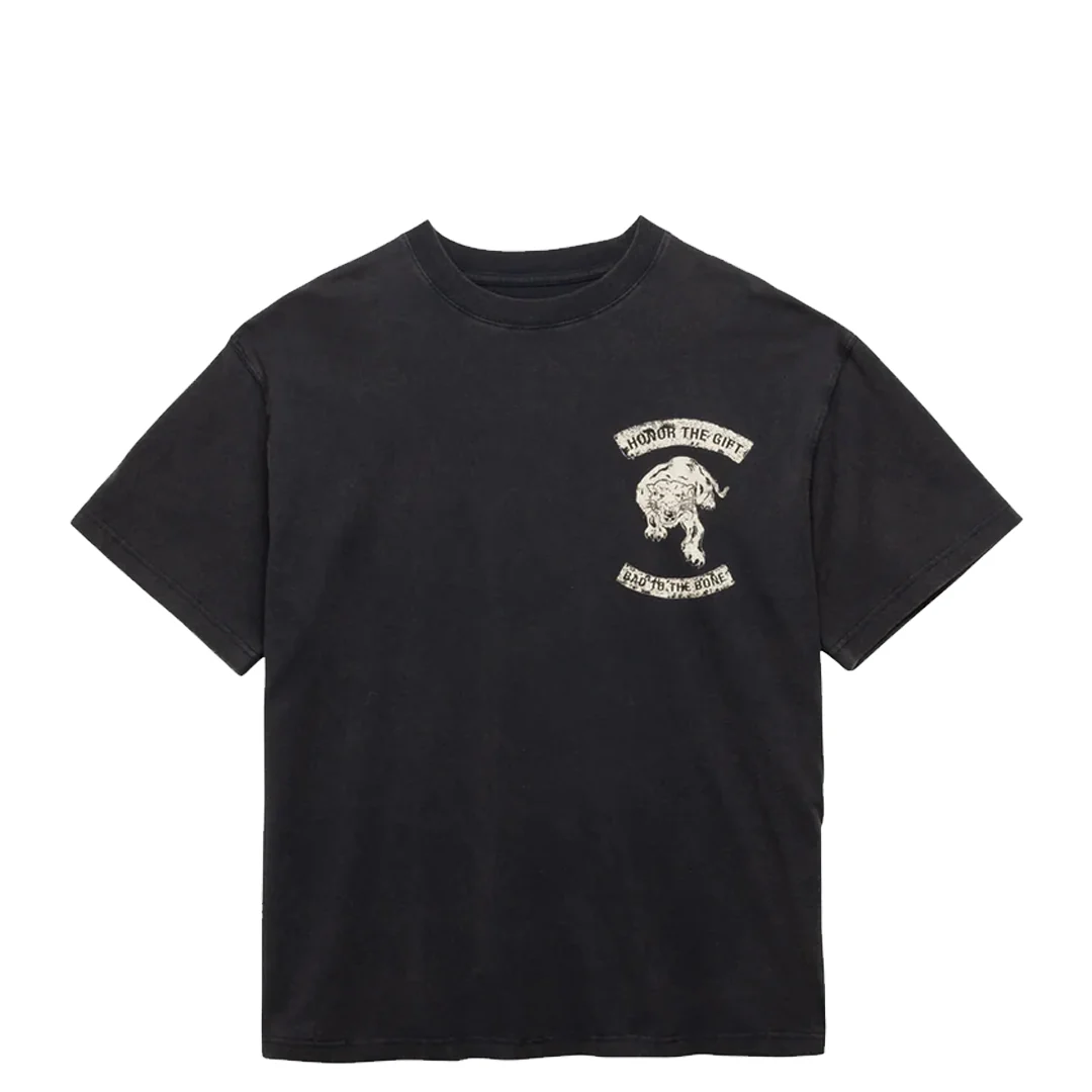 BAD TO THE BONE TEE BLACK