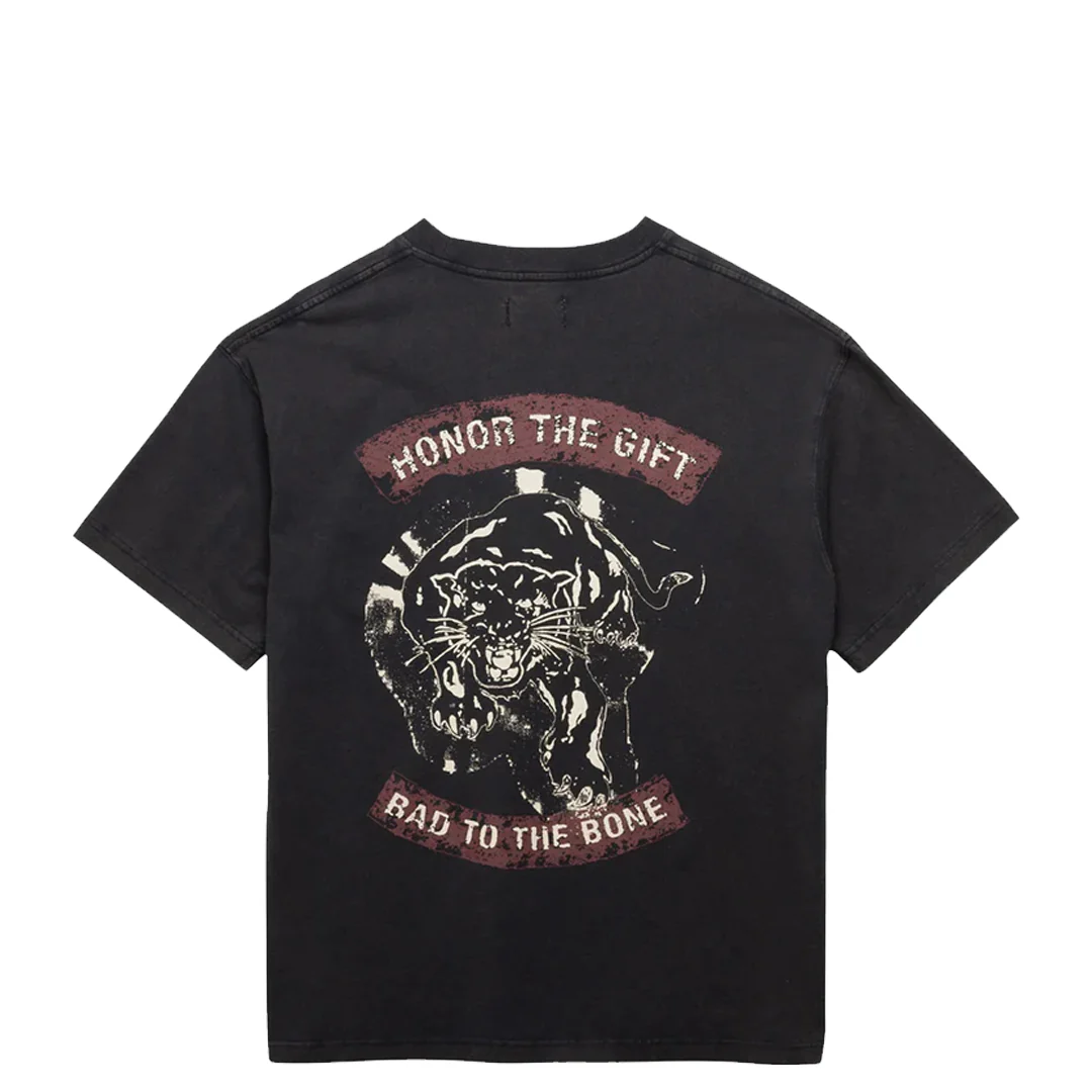 BAD TO THE BONE TEE BLACK - Image 2