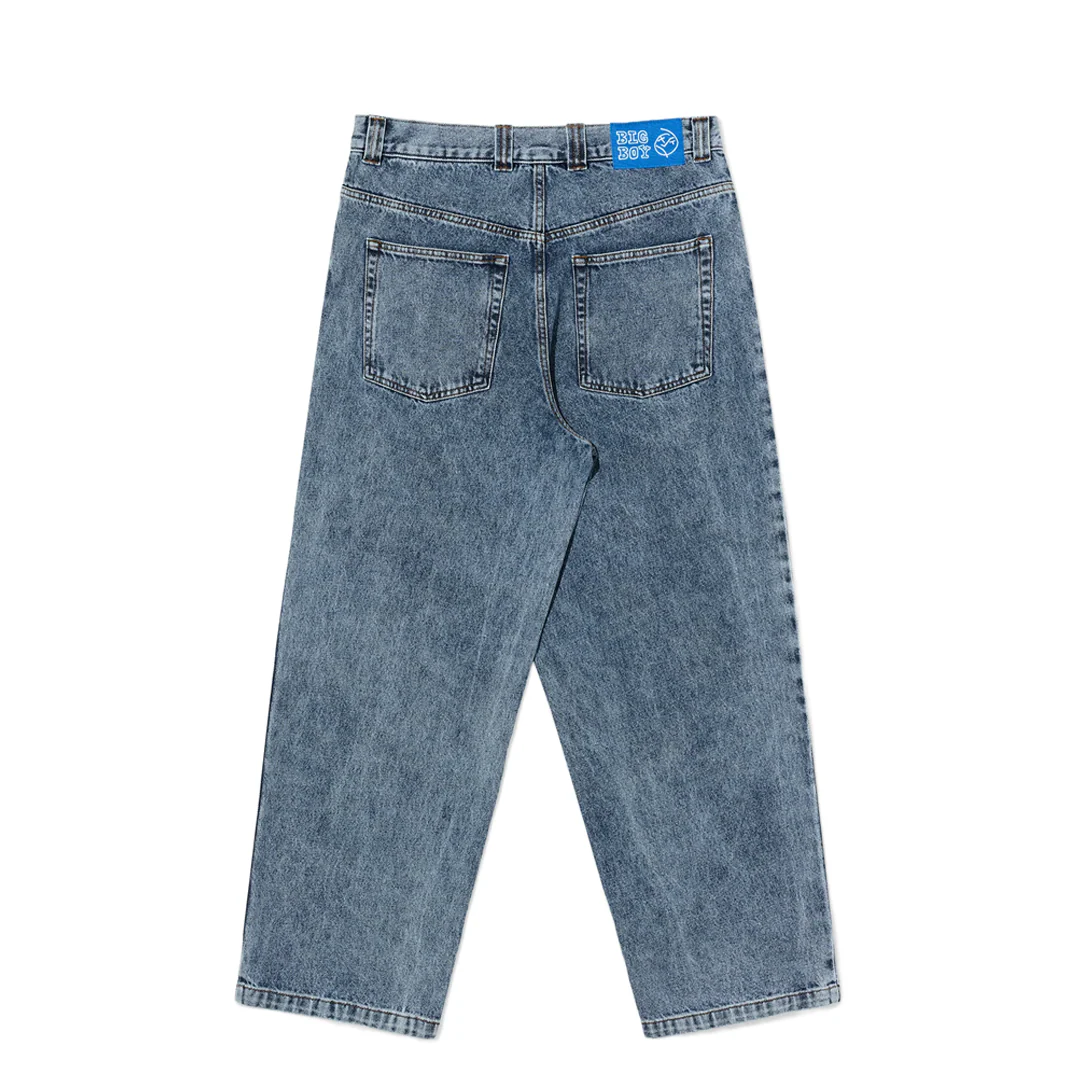 BIG BOY PANTS HEAVY WASHED BLUE - Image 2