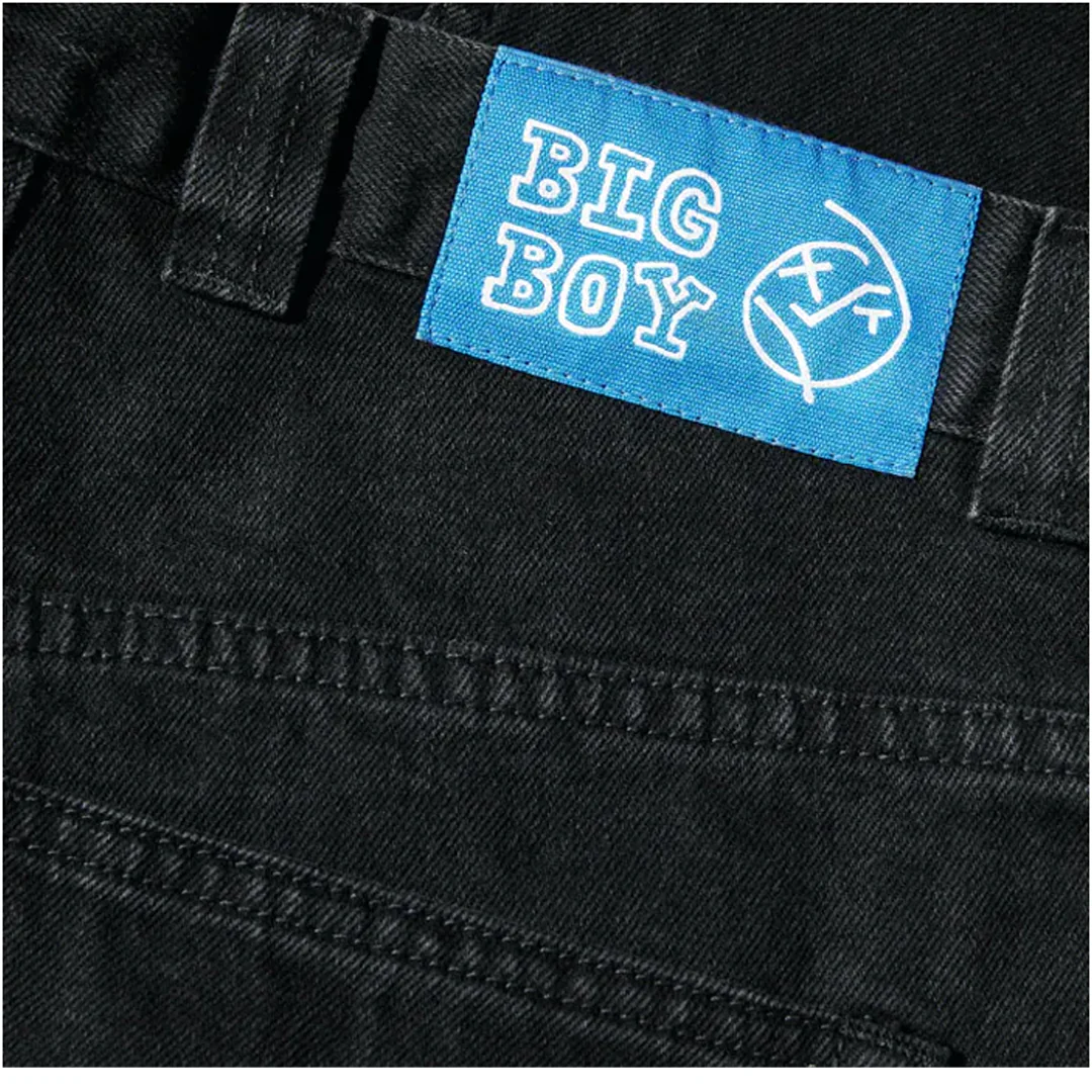 BIG BOY PANTS PITCH BLACK - Image 5