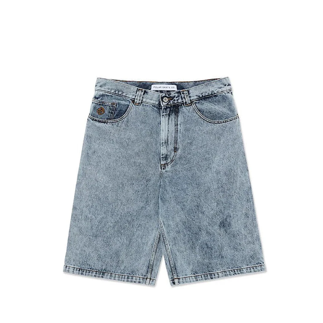 BIG BOY SHORTS HEAVY WASHED BLUE