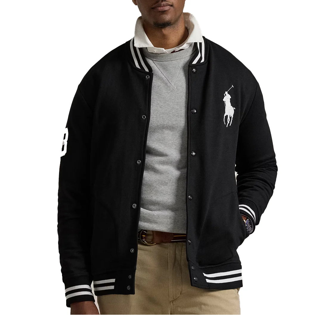 BIG PONY FLEECE BASEBALL JACKET - Image 2