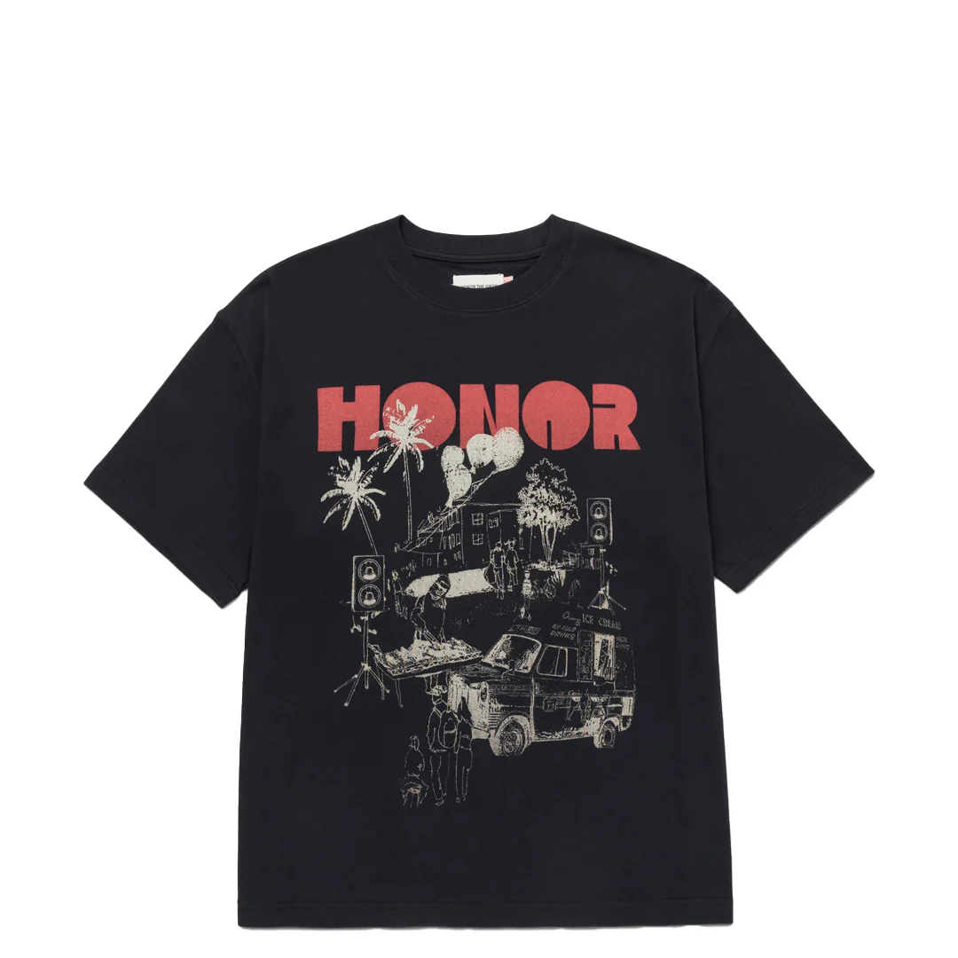 BLOCK PARTY T-SHIRT BLACK