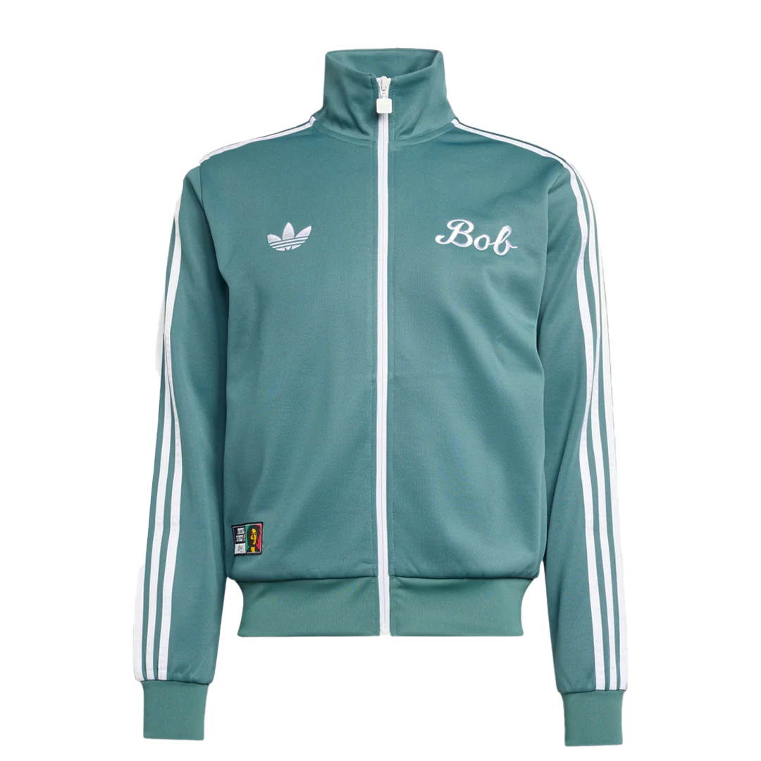 BOB MARLEY ORIGINALS MEN'S GREEN TRACK TOP