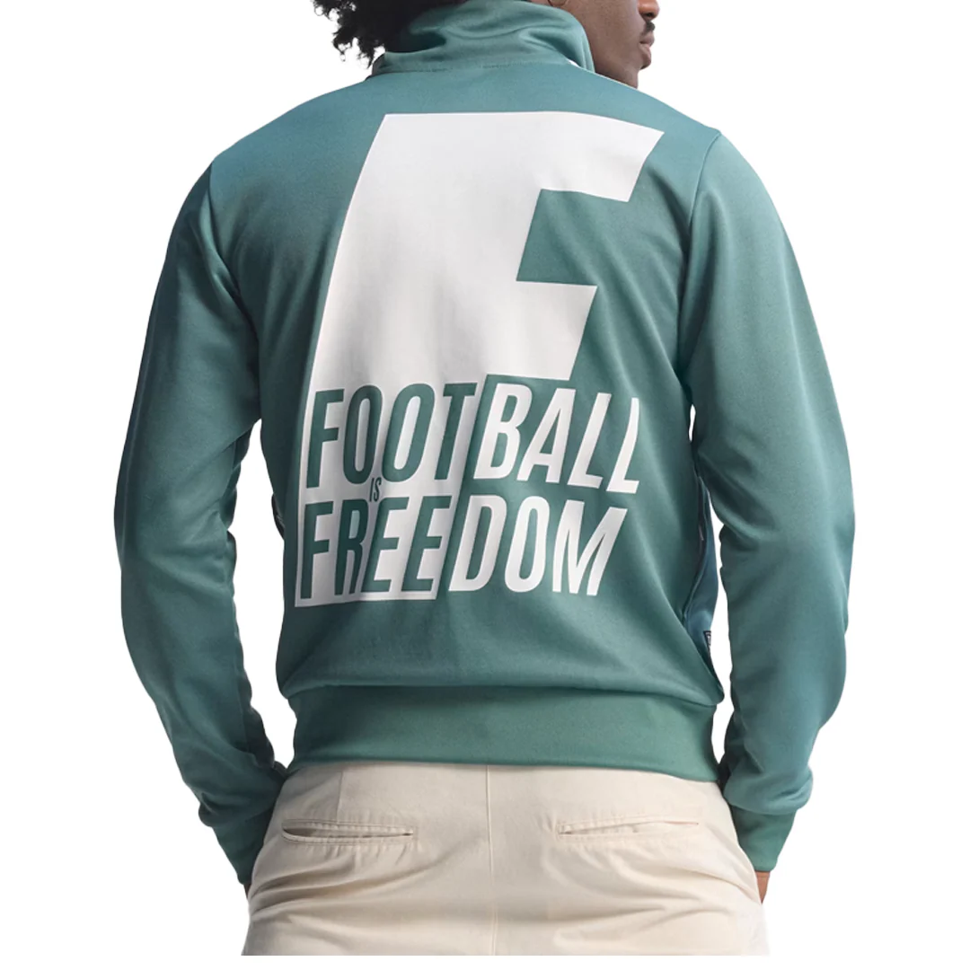 BOB MARLEY ORIGINALS MEN'S GREEN TRACK TOP - Image 2