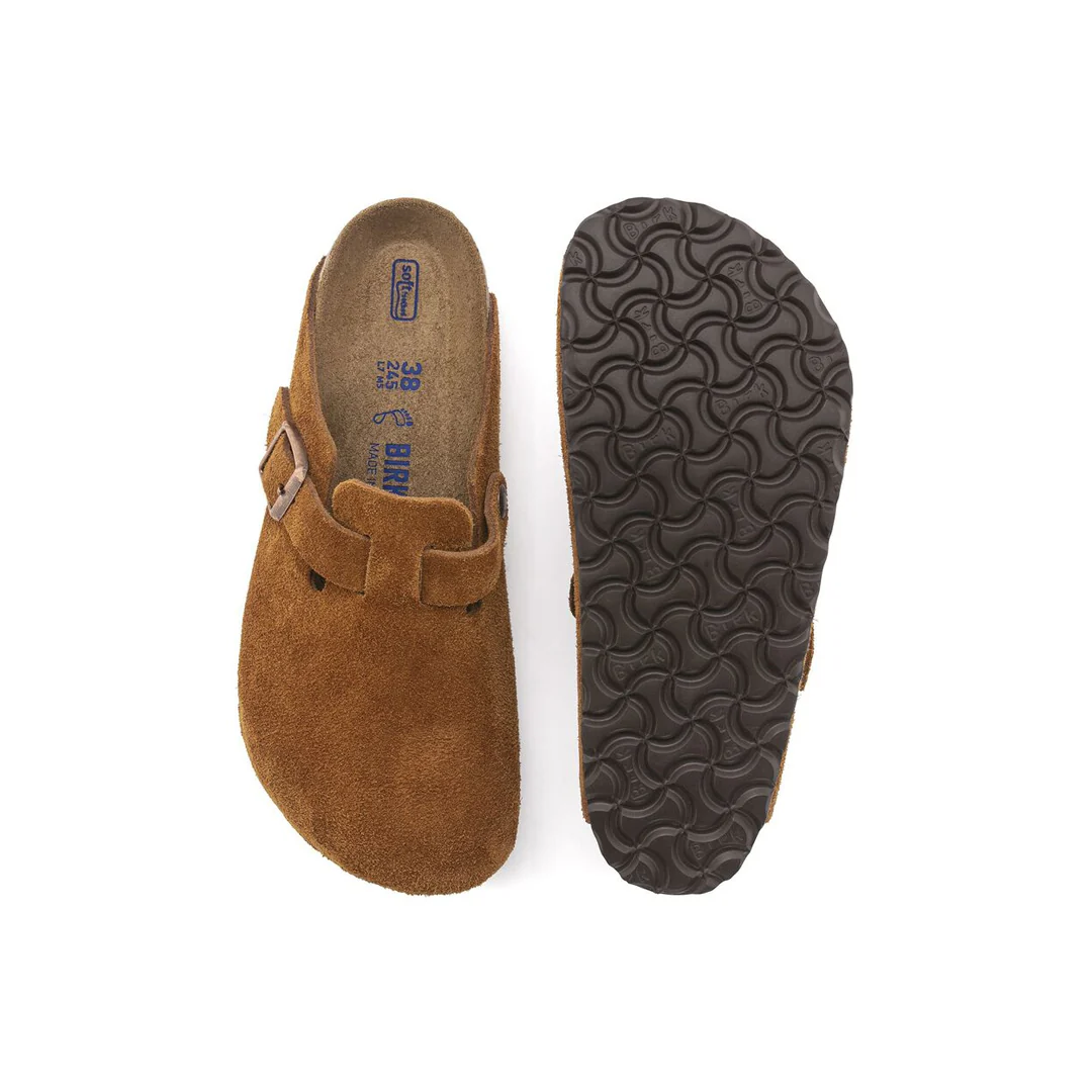 BOSTON SOFT FOOTBED SUEDE LEATHER - MINK - Image 2
