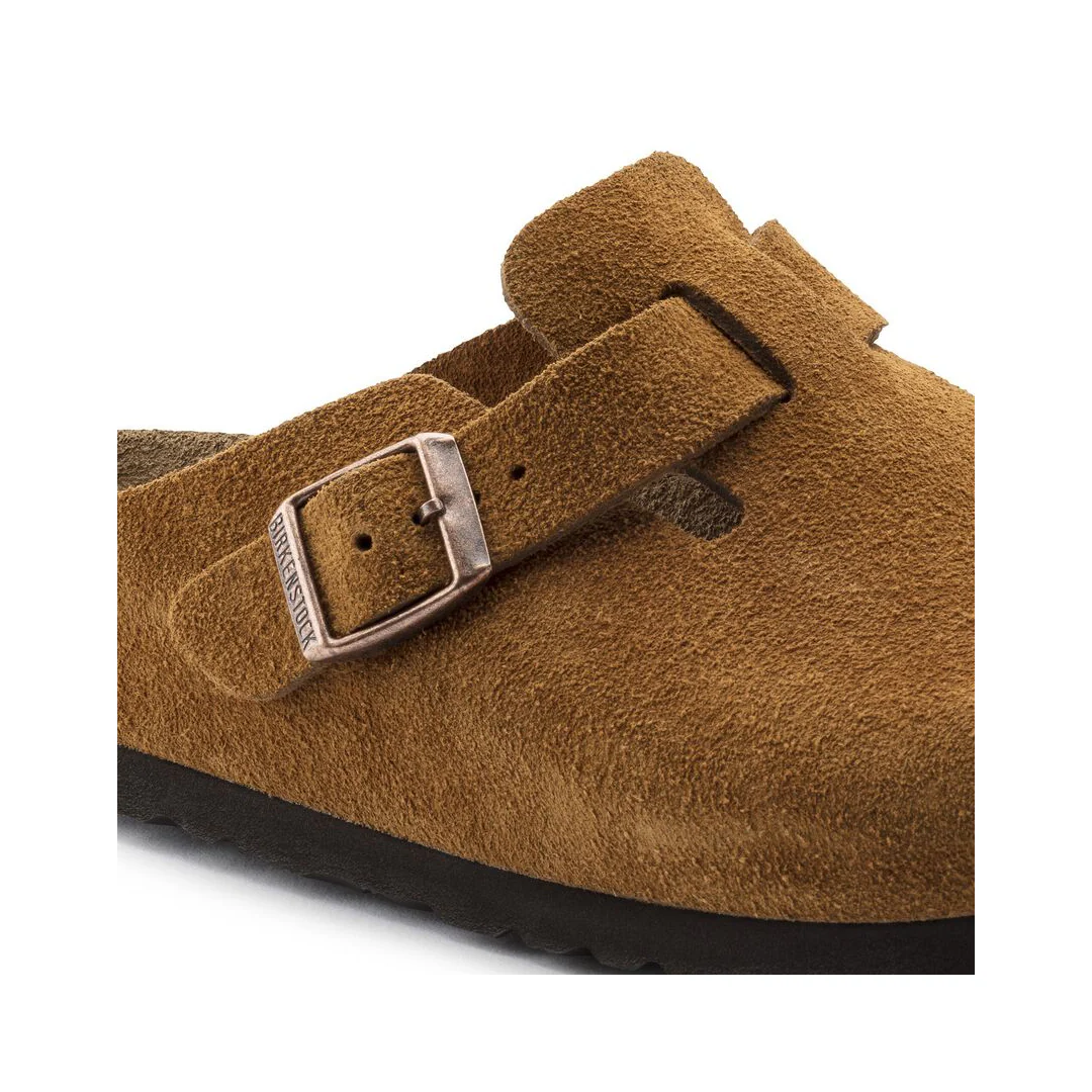 BOSTON SOFT FOOTBED SUEDE LEATHER - MINK - Image 3