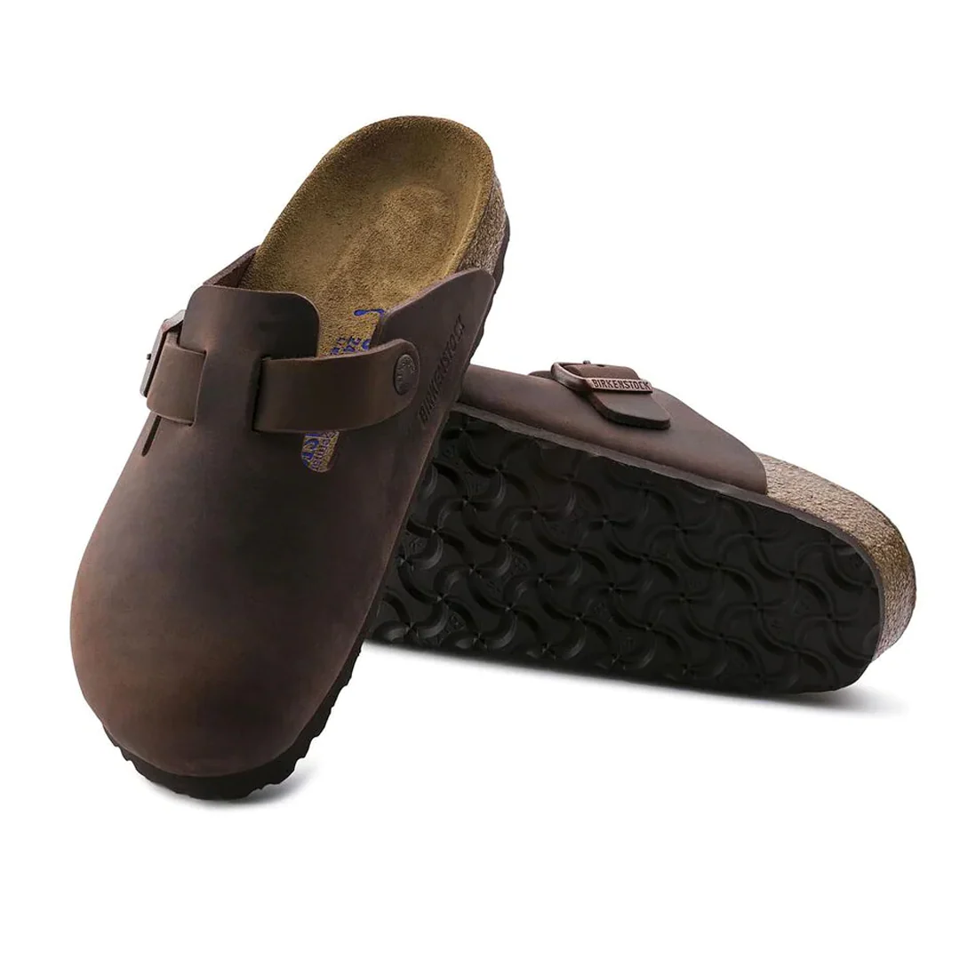 BOSTON SOFT FOOTBED OILED LEATHER - HABANA - Image 3