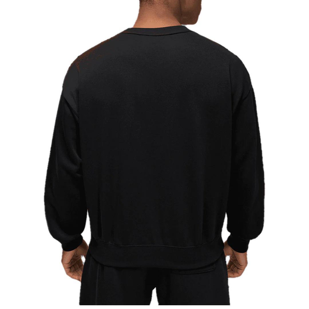 BROOKLYN FLEECE SWEATSHIRT BLACK/GAMMA BLUE - Image 2