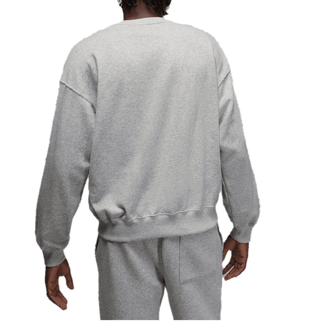 BROOKLYN FLEECE SWEATSHIRT HEATHER GREY - Image 2