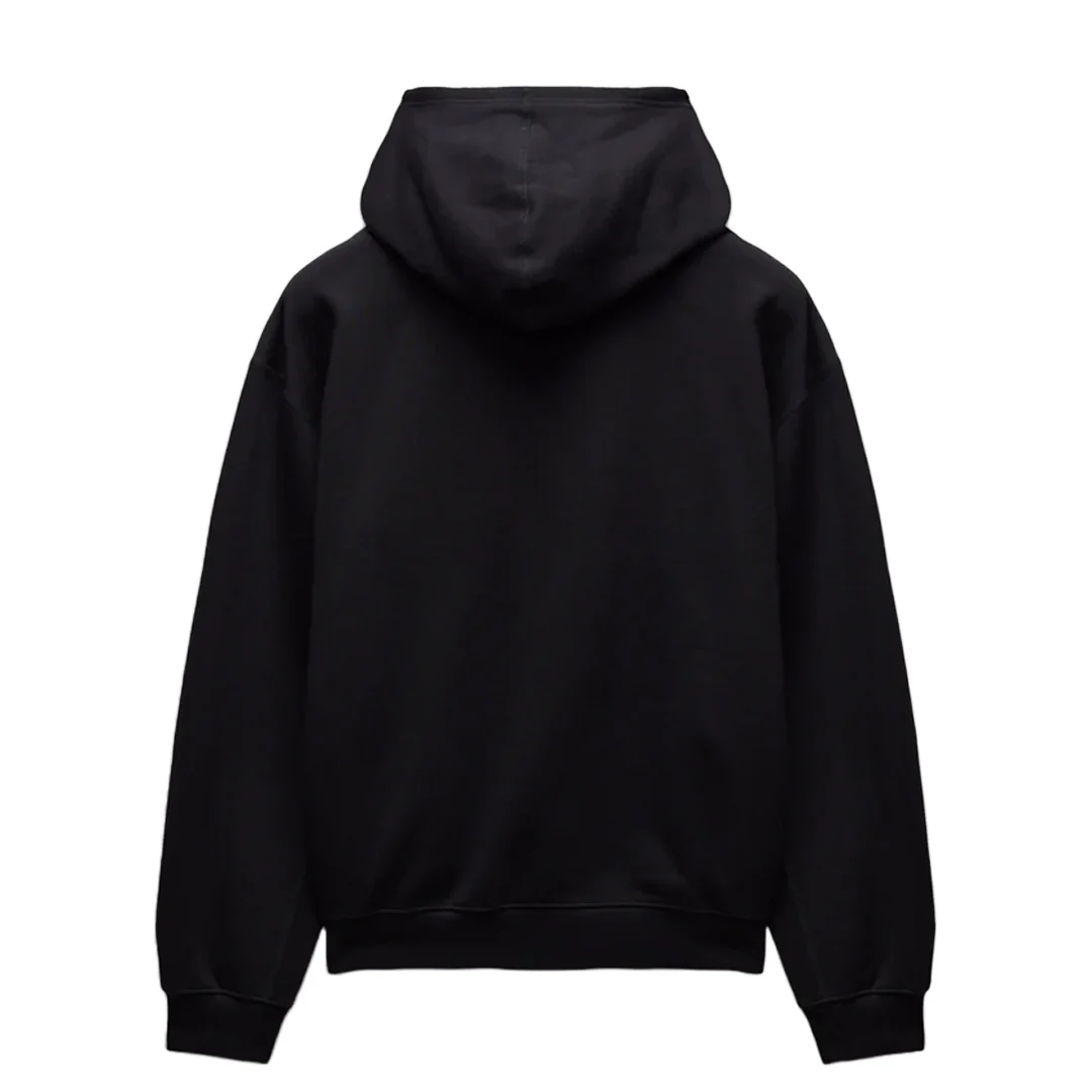 BRUSHED FLEECE '97 RELAXED HOODIE BLACK - Image 2