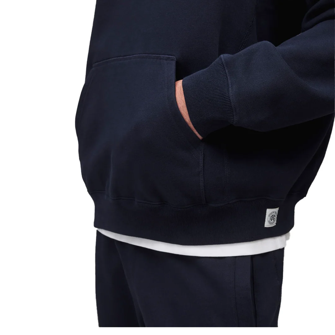 BRUSHED FLEECE '97 RELAXED HOODIE NAVY - Image 2