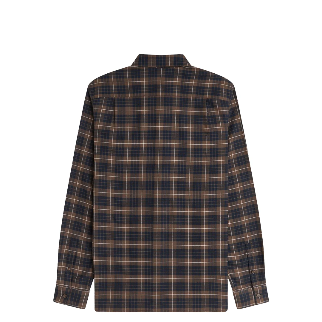 BRUSHED TWILL TARTAN SHIRT - Image 2