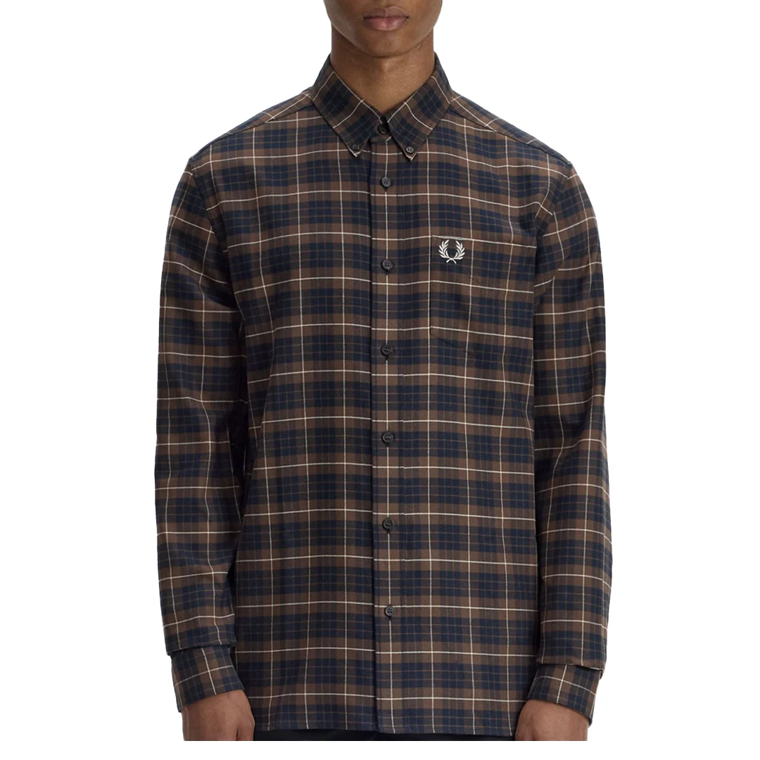 BRUSHED TWILL TARTAN SHIRT - Image 3