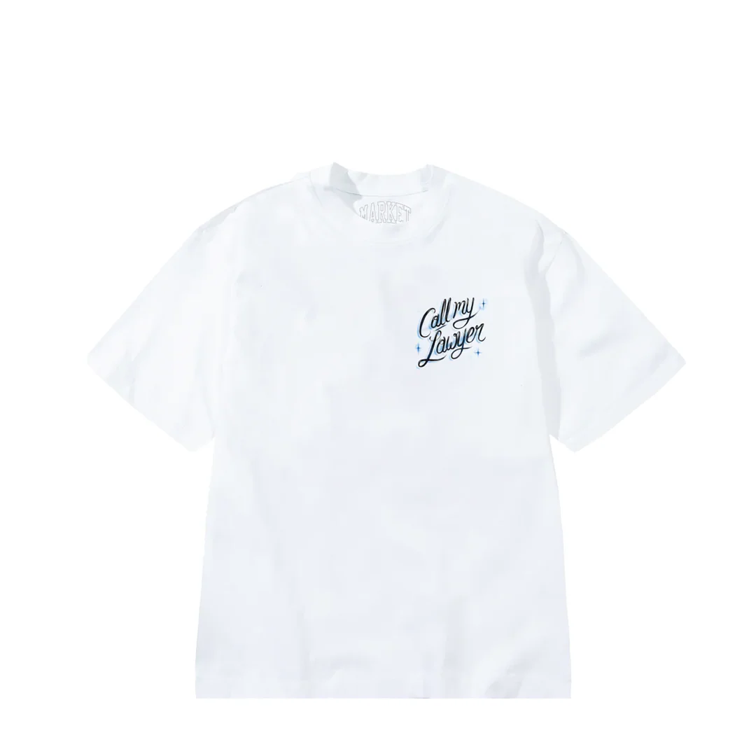 CALL MY LAWYER T-SHIRT WHITE