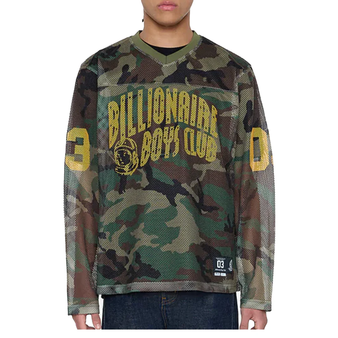 CAMO CURVE SHORT SLEEVE KNIT BOXY FIT - Image 3