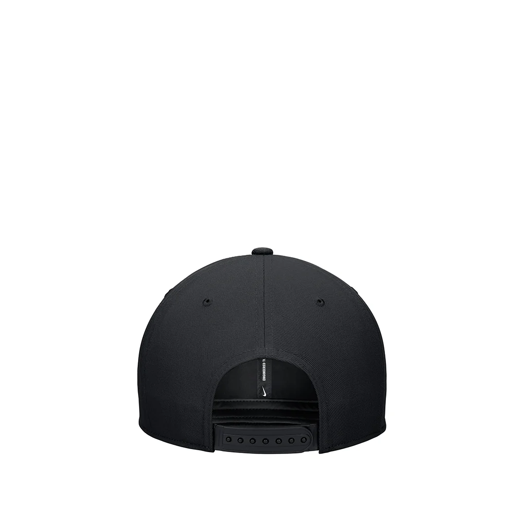 CANADA SOCCER PRO FLATBILL SNAPBACK HAT BLACK - Image 3