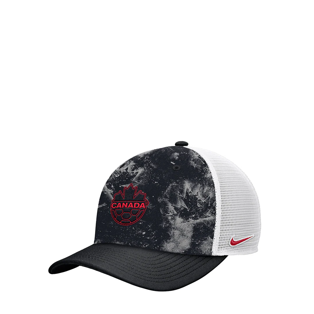 CANADA SOCCER RISE SOCCER HAT BLACK