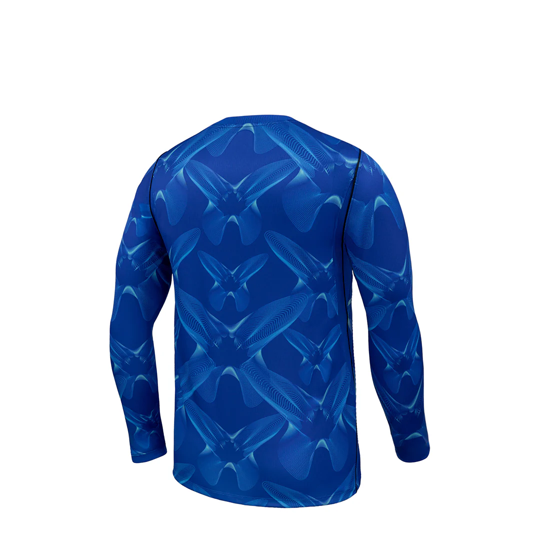 CANADA SOCCER STADIUM GOALKEEPER JERSEY LYON BLUE - Image 2