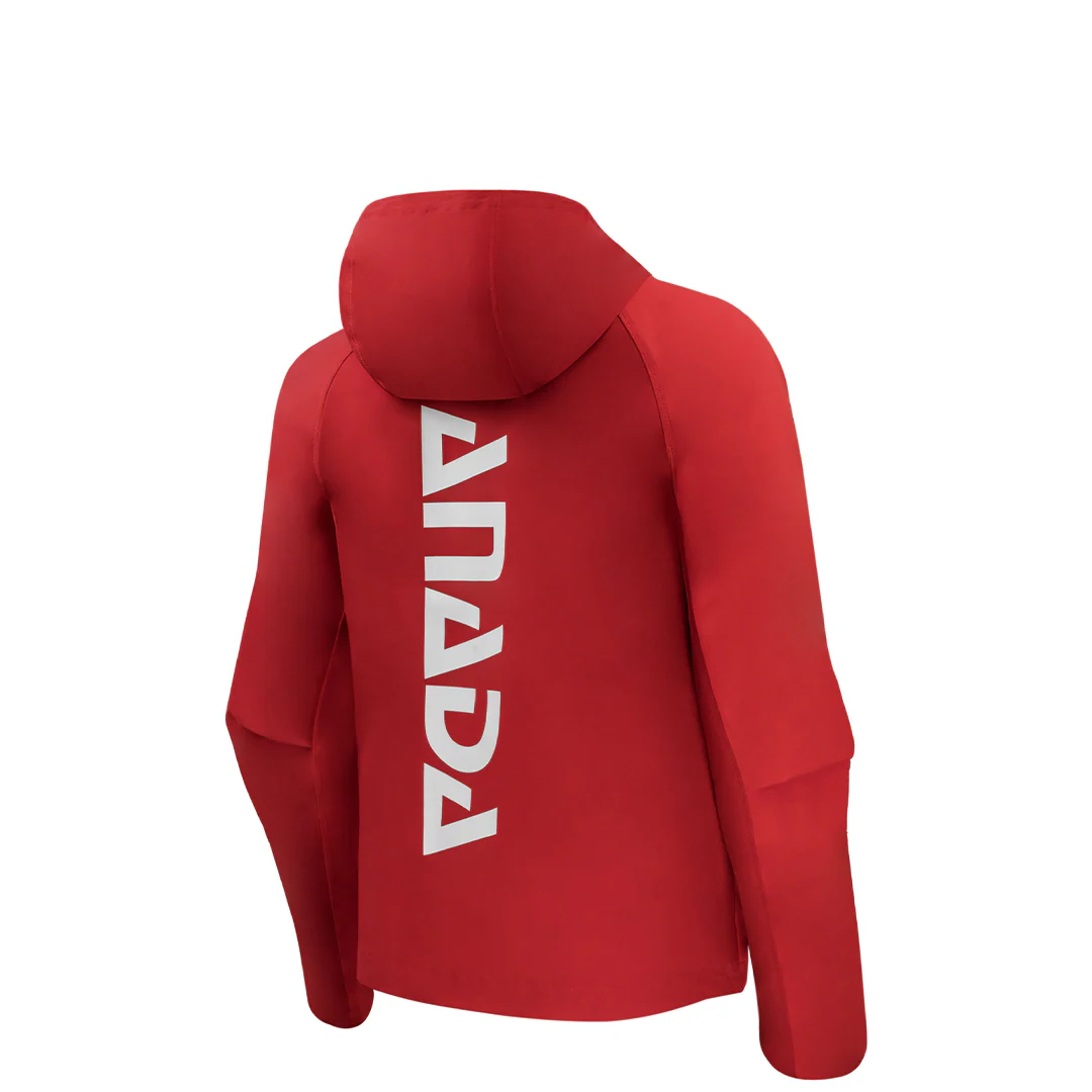 CANADA SOCCER TECH WOVEN JACKET RED - Image 2