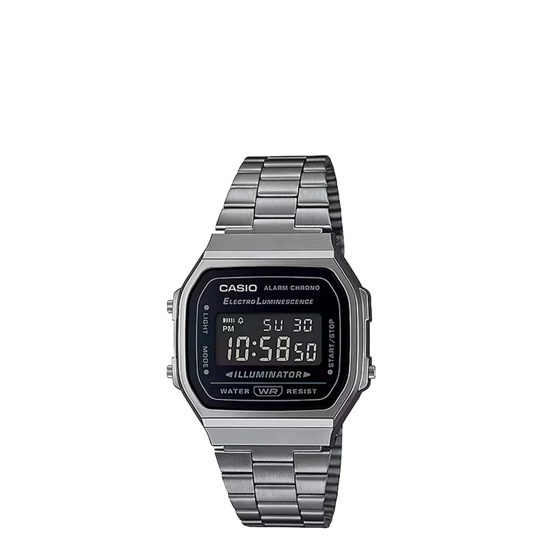 CASIO VINTAGE A168WGG-1B WATCH