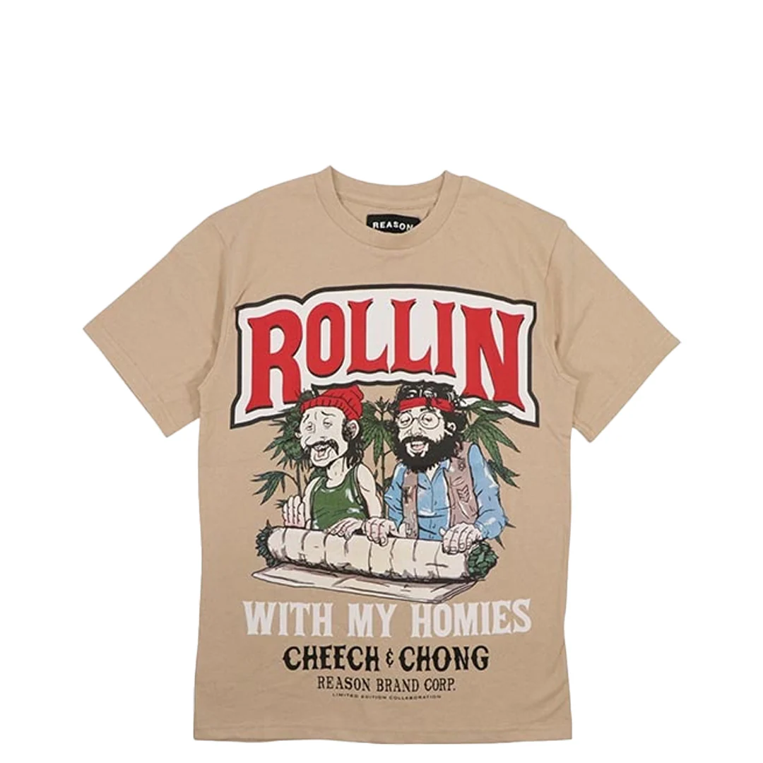 CHEECH & CHONG TEE KHAKI