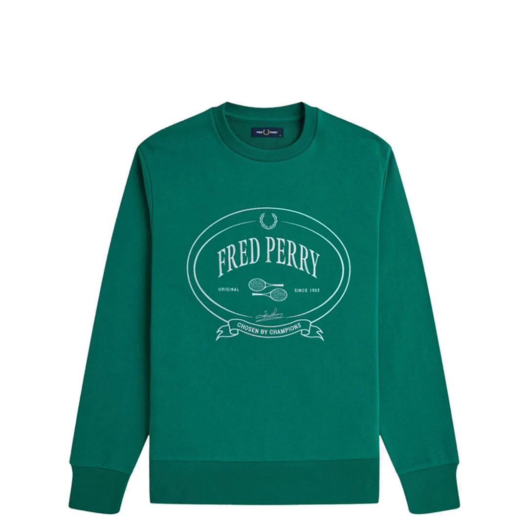 CHOSEN BY CHAMPIONS SWEATER SPORT GREEN