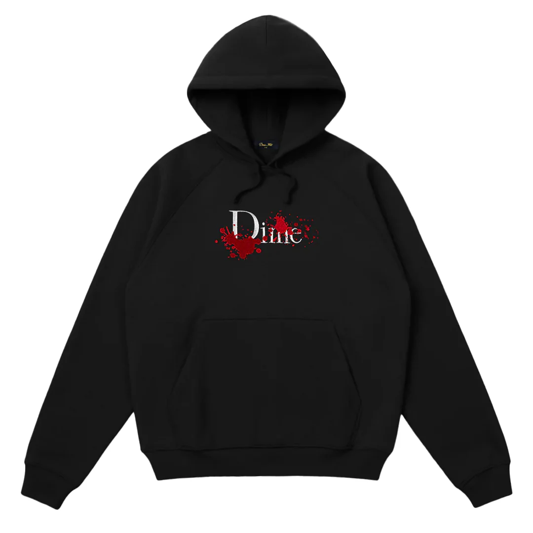 CLASSIC BLOODY HOODIE BLACK