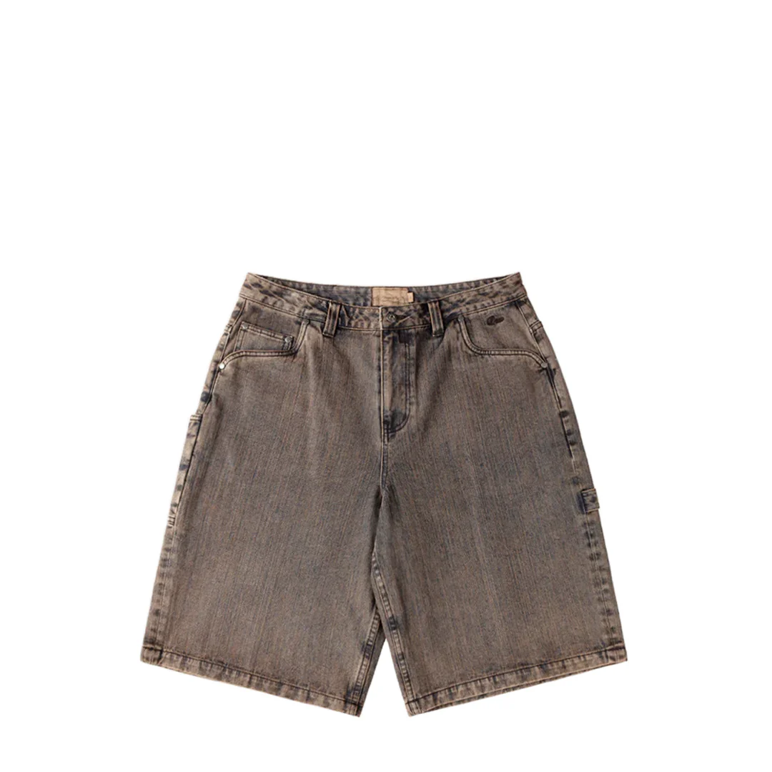 CLASSIC DENIM SHORTS PREMIUM BROWN