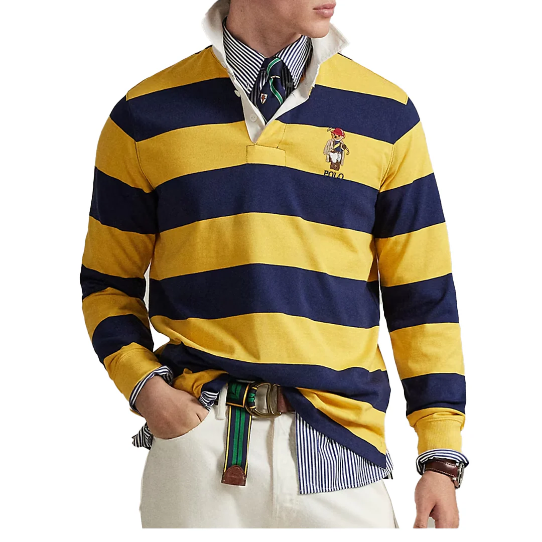 CLASSIC FIT POLO BEAR RUGBY SHIRT - Image 2
