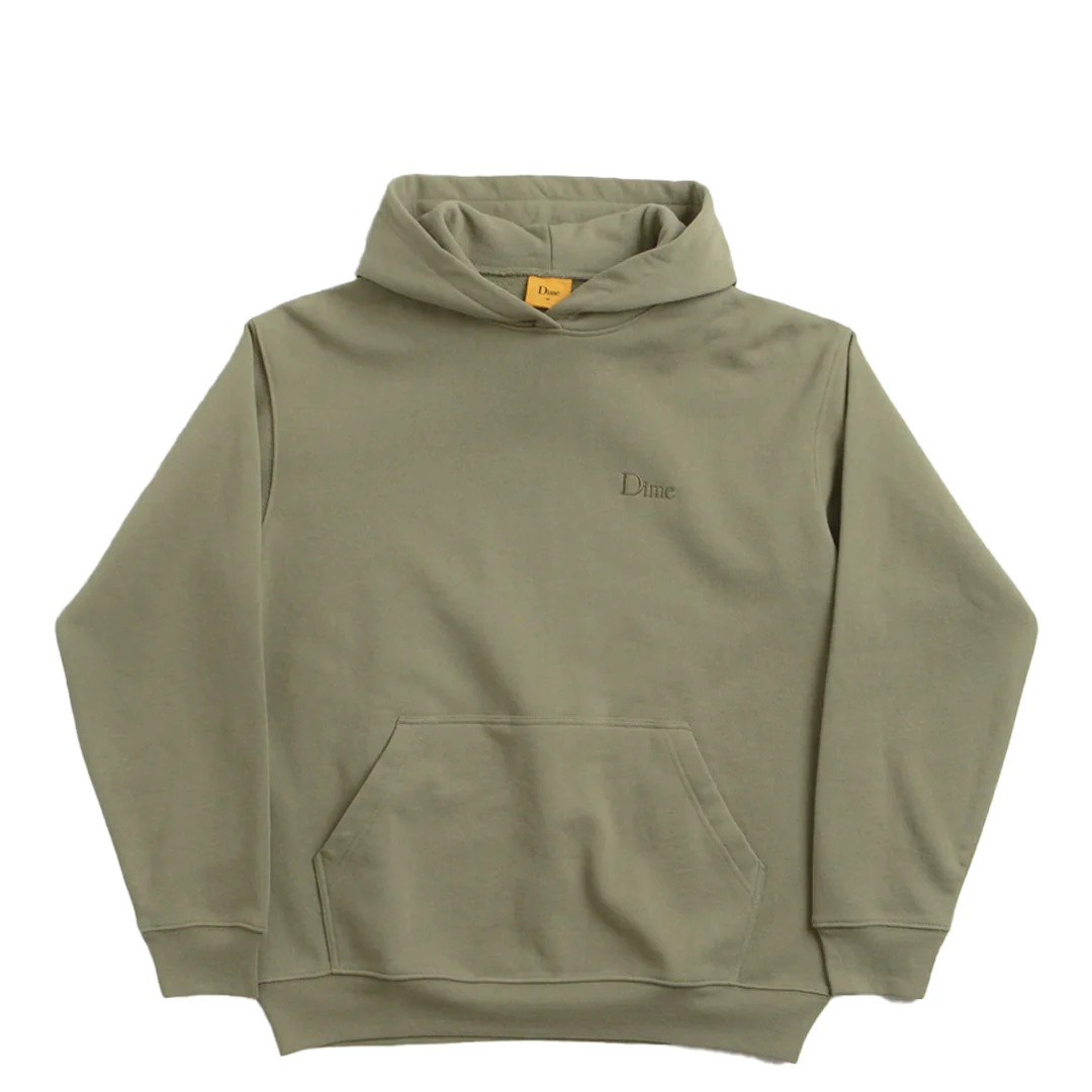 CLASSIC SMALL LOGO HOODIE WARM KHAKI