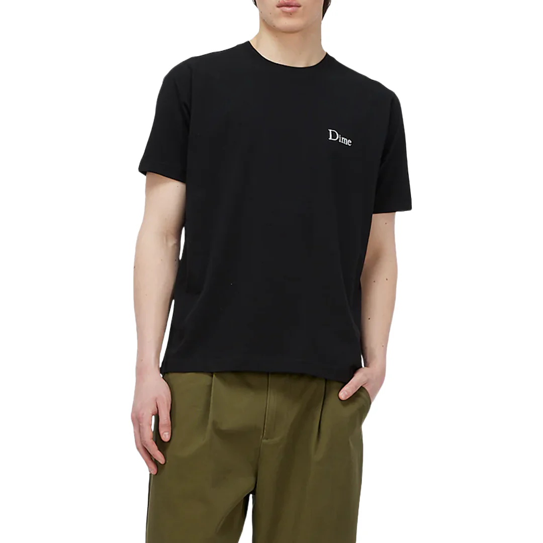 CLASSIC SMALL LOGO T-SHIRT BLACK - Image 2