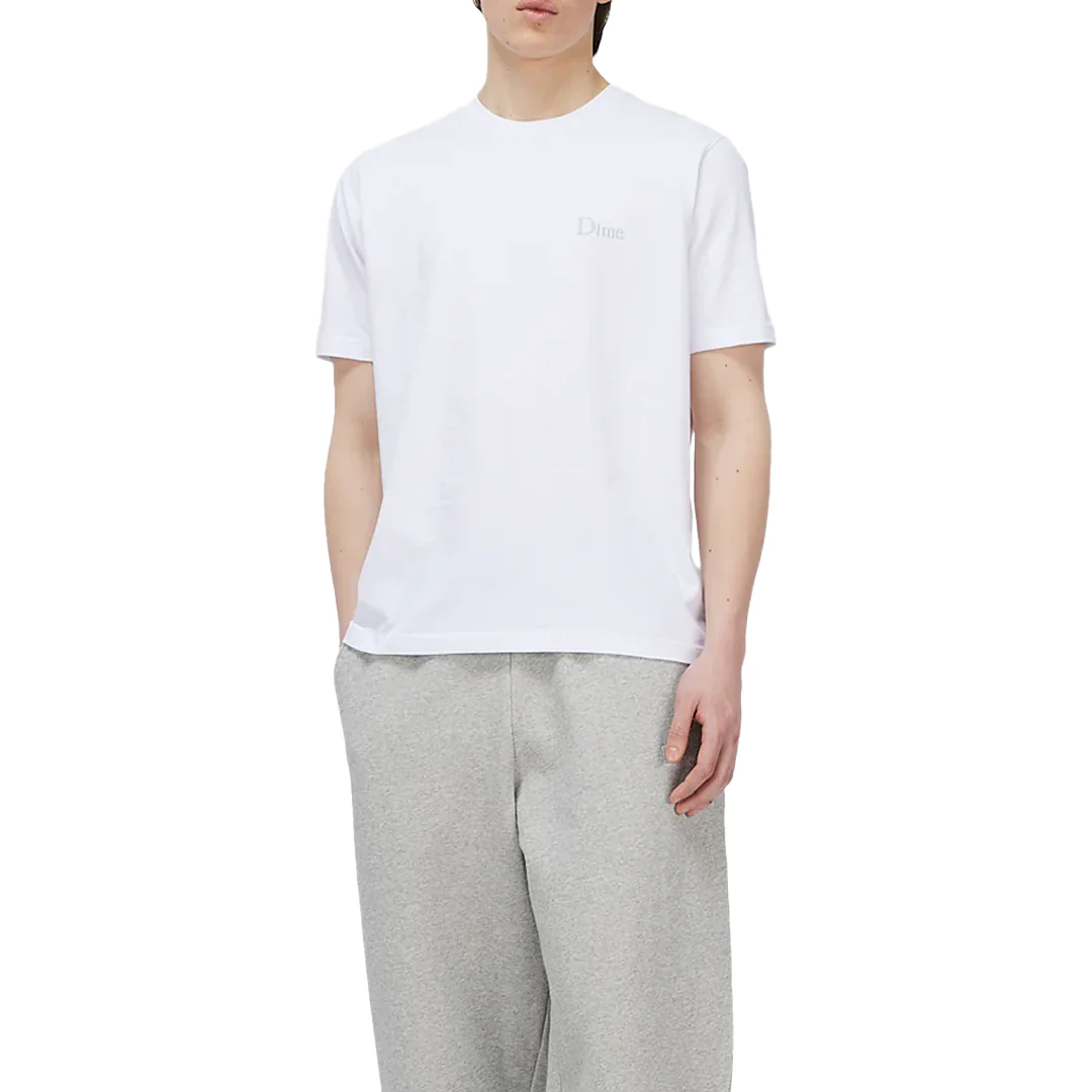 CLASSIC SMALL LOGO T-SHIRT WHITE - Image 2