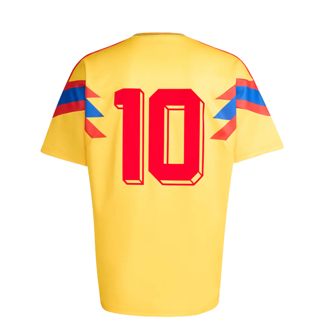 COLUMBIA AWAY 1990 GOLD JERSEY - Image 2